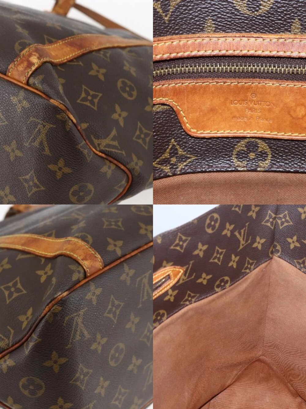 LOUIS VUITTON Monogram Sac Shopping Tote Bag M51108 LV Auth 171034 - Picture 14 of 15